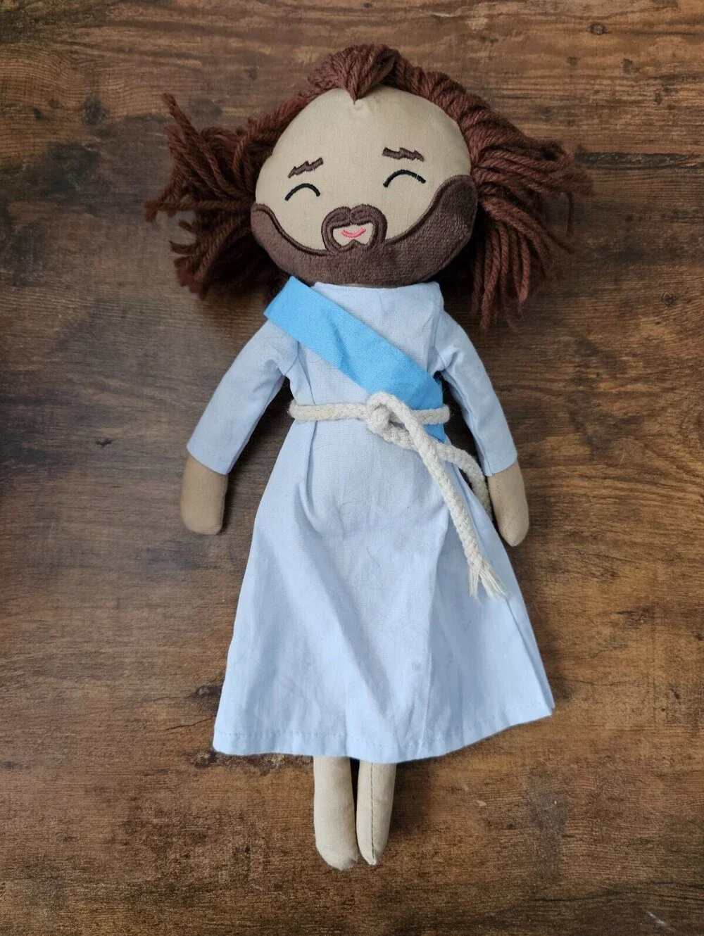 Shining Light Dolls Jesus Rag Doll 12-inch hand-sewn Cotton